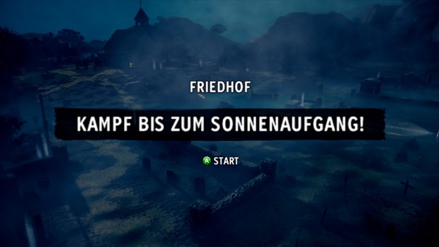 Im Arcade-Modus k&auml;mpfen Spieler alleine gegen gruppenweise anr&uuml;ckende Feinde.